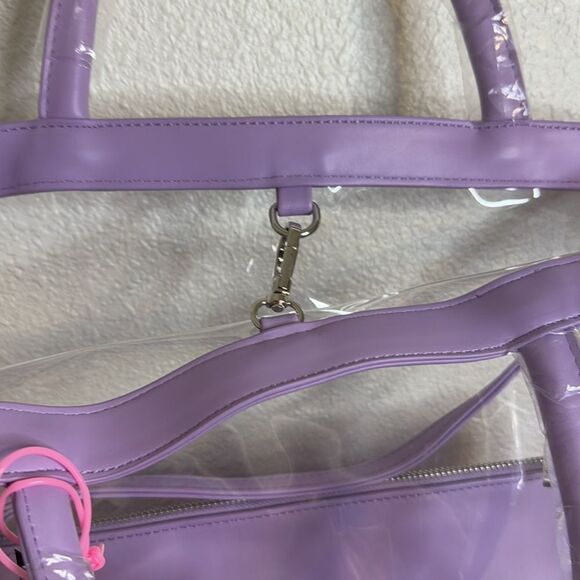 NWT- LIKE DREAMS- Twinkle Clear Tote In
Clear Lilac - Picture 5 of 8